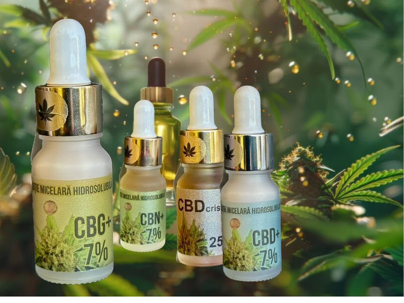 Canabinoizi micelari hidrosolubili full spectrum7%